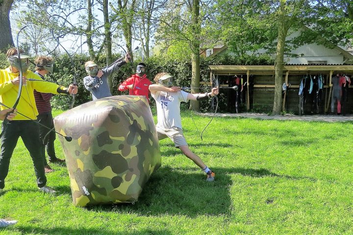 Het bedrijfsuitje in Friesland met Archery Tag